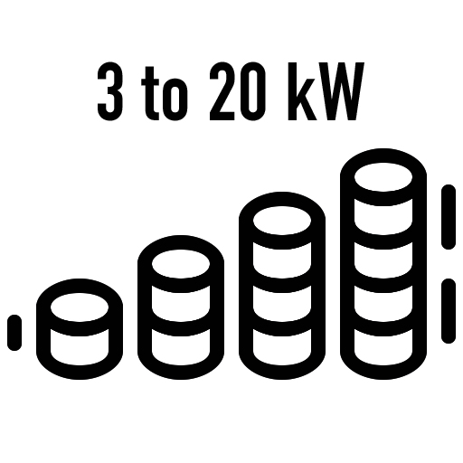 Flexible-power-options (3-20 kW)